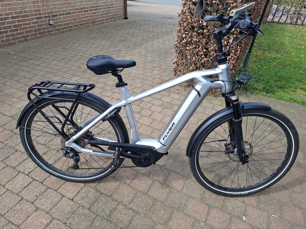 Flyer Gotour 6 herenfiets 7.10 met maar 350 km !!, Fietsen en Brommers, Elektrische fietsen, Ophalen