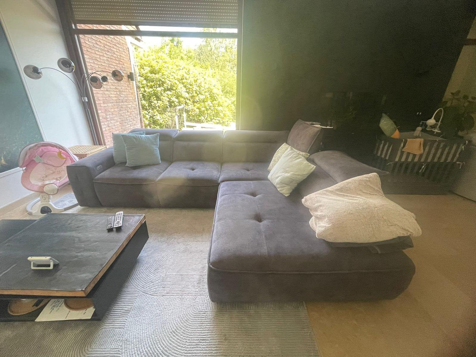 Fauteuil d’angle, Huis en Inrichting, Ophalen, Zo goed als nieuw