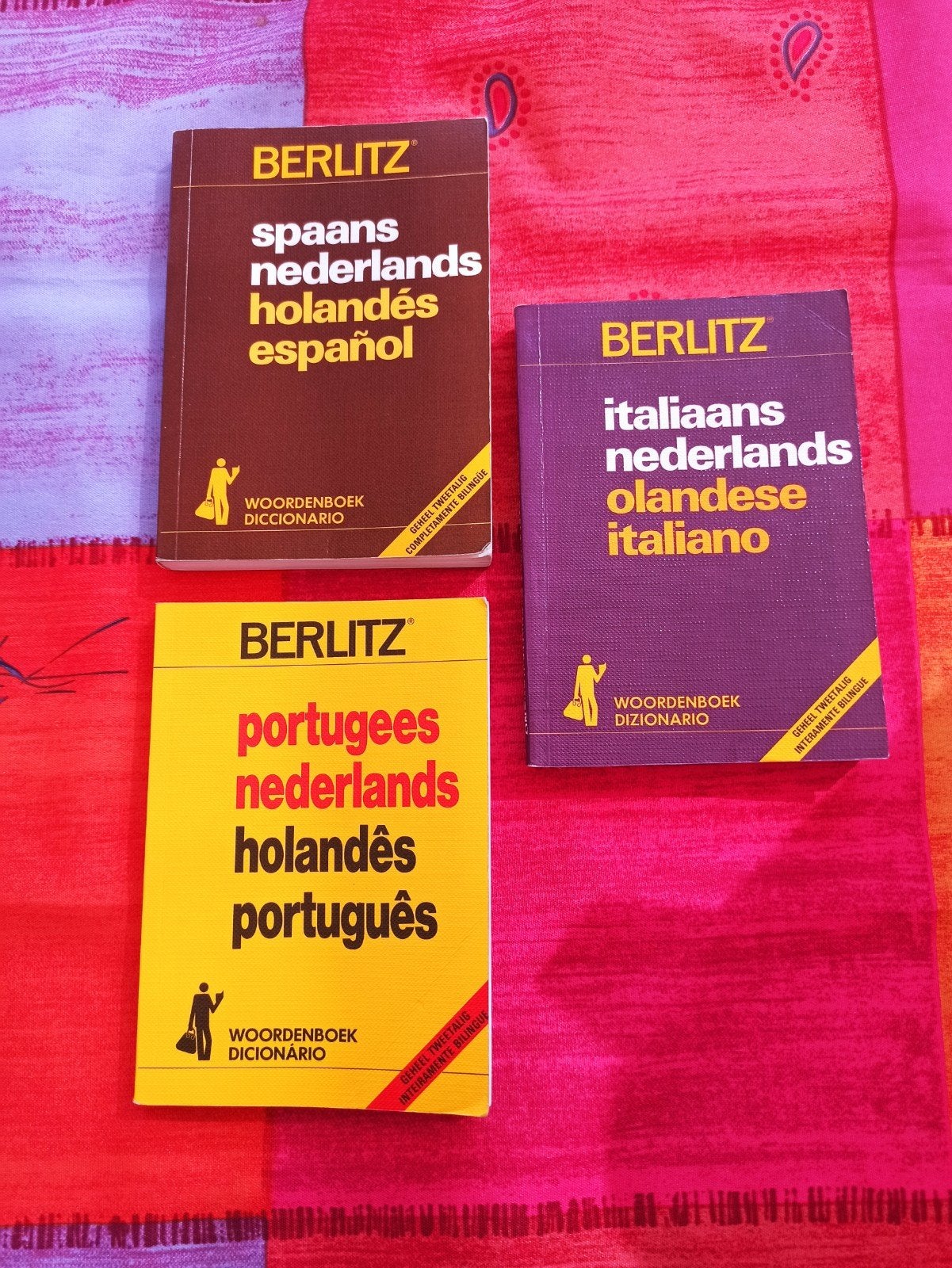 Woordenboeken Italiaans/Spaans/Portugees, Livres, Dictionnaires, Enlèvement, Italien