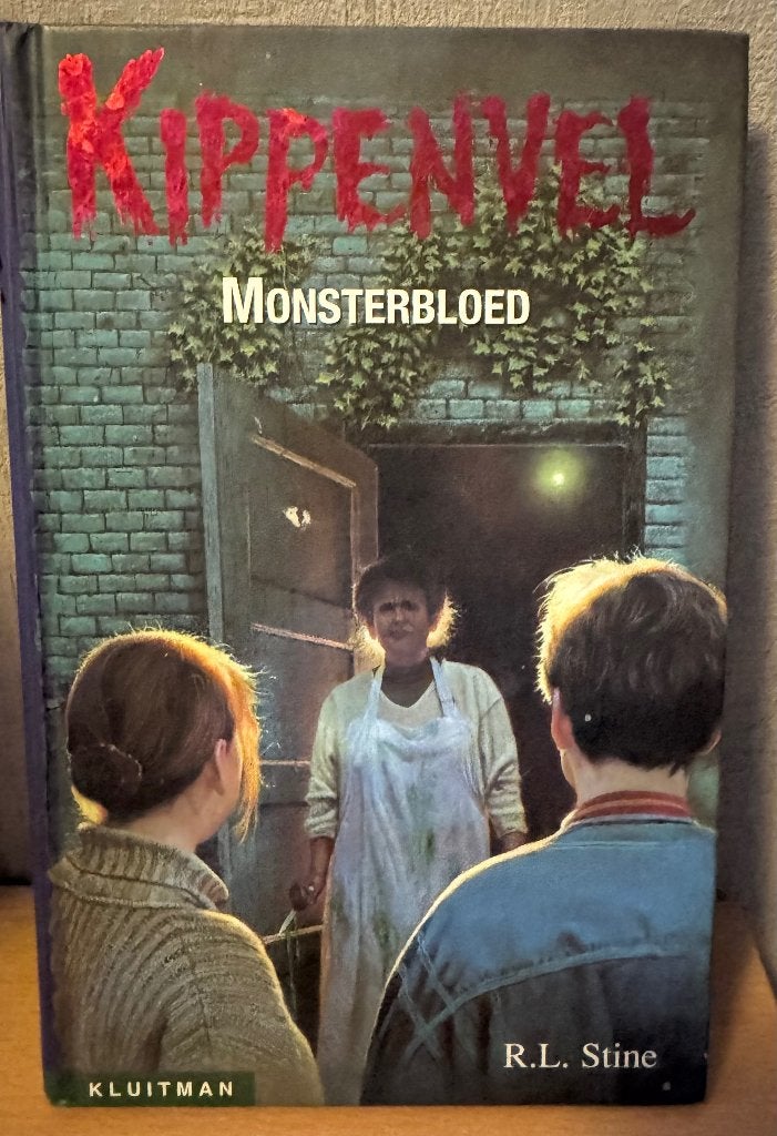 Boek Kippenvel, Monsterbloed, Ophalen of Verzenden, Gelezen, R.L. Stine, Fictie