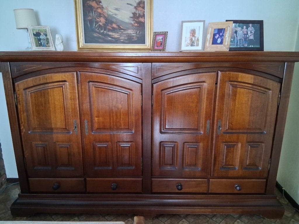 Kast tafel en secrétaire, Antiek en Kunst, Ophalen