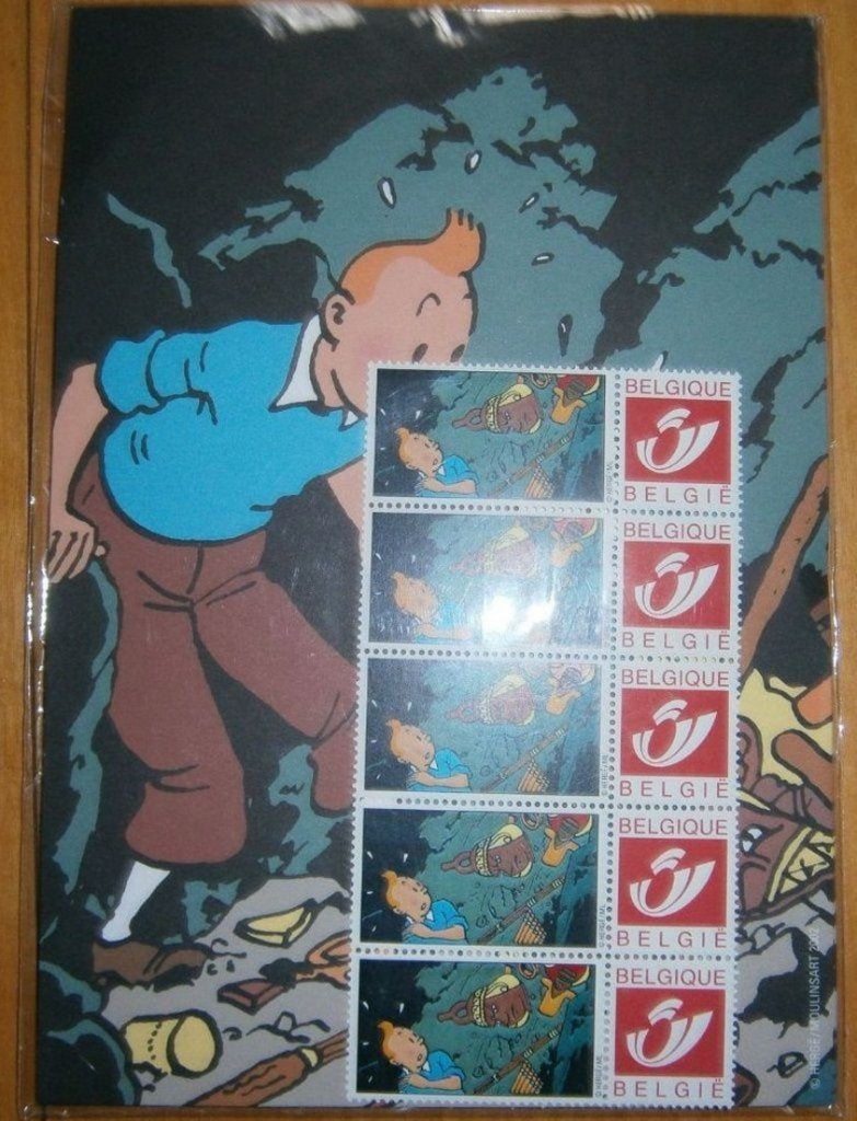 Set écriture Tintin / Kuifje sous blister, Collections, Enlèvement, Tintin