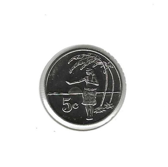 Tokelau Islands, 5 Cents 2012., Postzegels en Munten, Munten | Oceanië, Ophalen of Verzenden, Losse munt