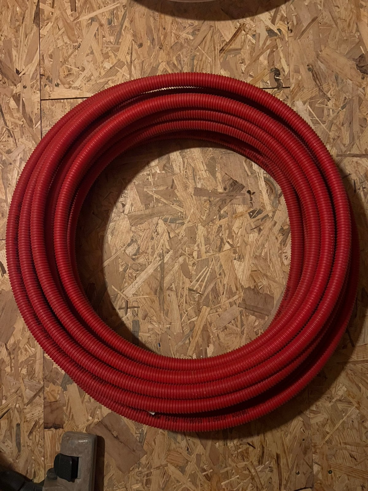 Alpex rode mantel 16 X 2 18 meter, Ophalen, Zo goed als nieuw