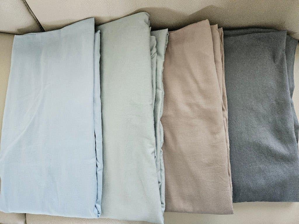 Nomo hoeslakens voor topper matras, Huis en Inrichting, Slaapkamer | Beddengoed, Ophalen, Overige kleuren, Hoeslaken of Sloop