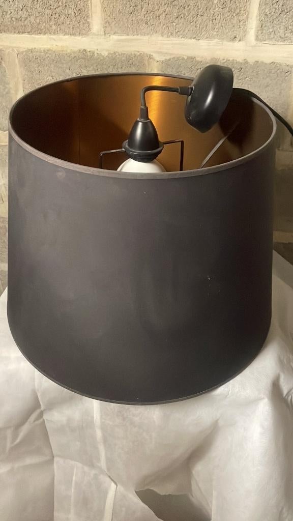 Luminaire noir moderne et industriel, Moins de 50 cm, Moderne et industriel, Enlèvement, Utilisé