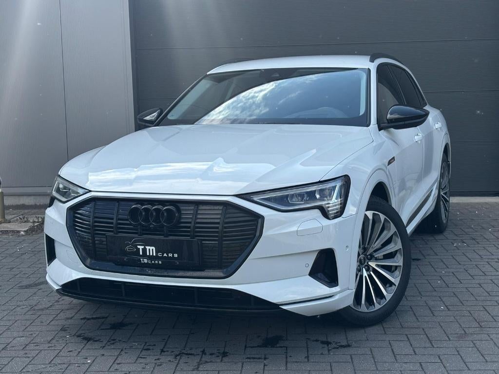 Audi E-Tron 55 S-line pano dak, Autos, Audi, Cuir, Commande vocale, Achat, Entreprise