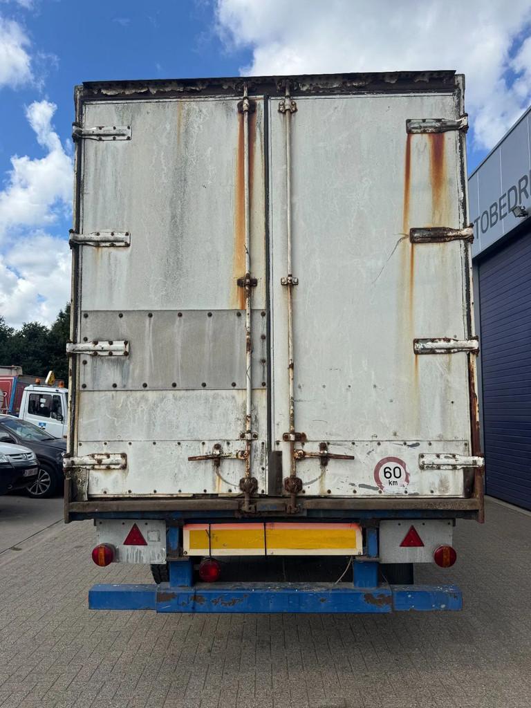 Van Hool *FULL STEEL SUSPENSION-WIDE SPREAD-BELGIAN TRAILER*, Auto's, Vrachtwagens, Blauw, Overige brandstoffen, Bedrijf, Aanhangers en Opleggers