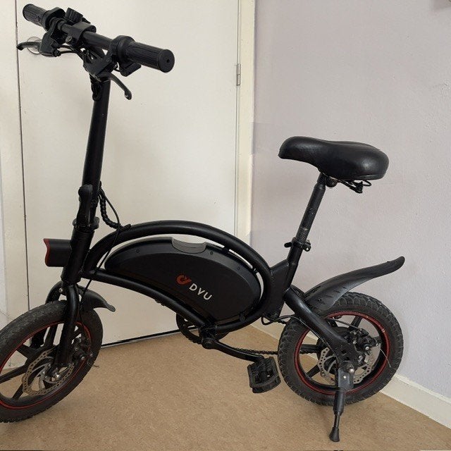 Elektrische fiets DYU D3F 250W – 25 km/u, Fietsen en Brommers, Scooters | Overige merken, Ophalen, Gebruikt, Klasse A (25 km/u)