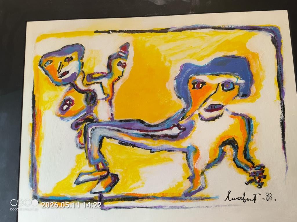 Lucebert, Antiquités & Art, Art | Peinture | Moderne, Enlèvement