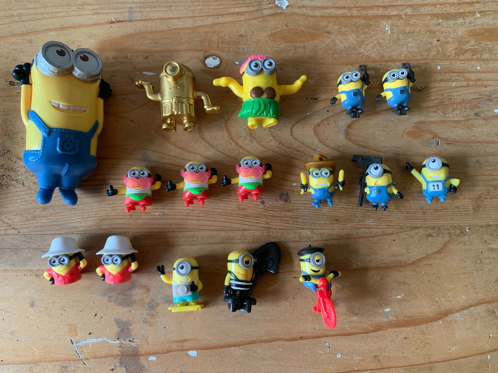 Minion figuurtjes, Enlèvement, Utilisé