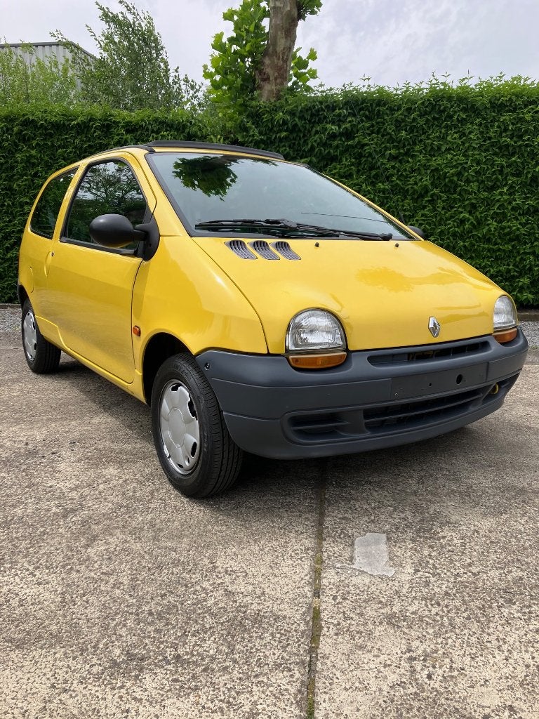 Renault Twingo Fase 1 open dak, Boîte manuelle, Bleu, Particulier, Tissu