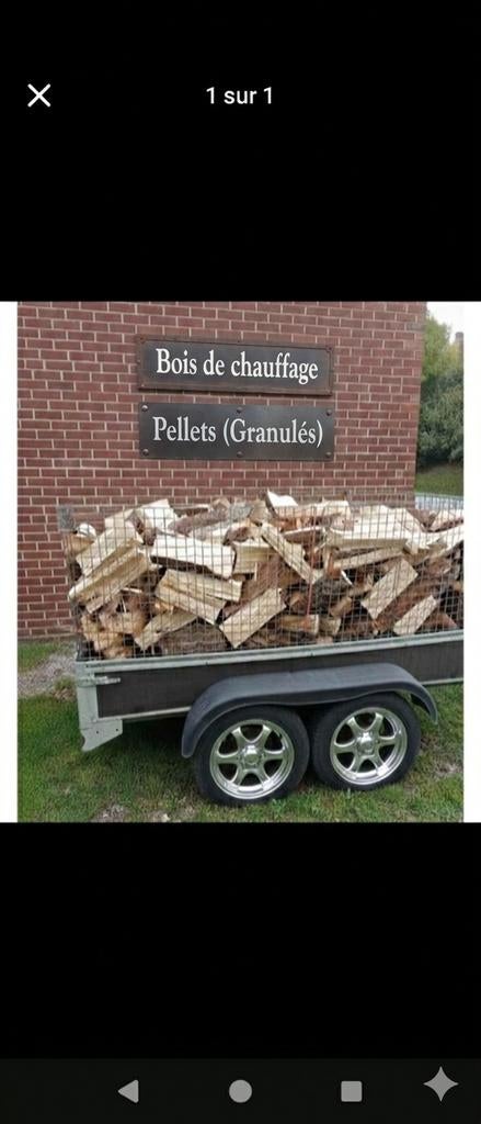 Bois 33/50/1m *** Pellets 500kgs/1T (lire), Enlèvement