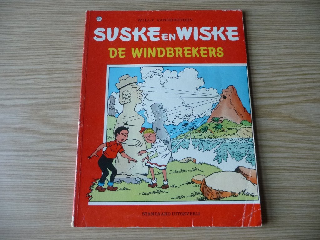 Suske & Wiske 179. De windbrekers EERSTE DRUK €3, Boeken, Willy Vandersteen, Eén stripboek, Ophalen of Verzenden, Zo goed als nieuw