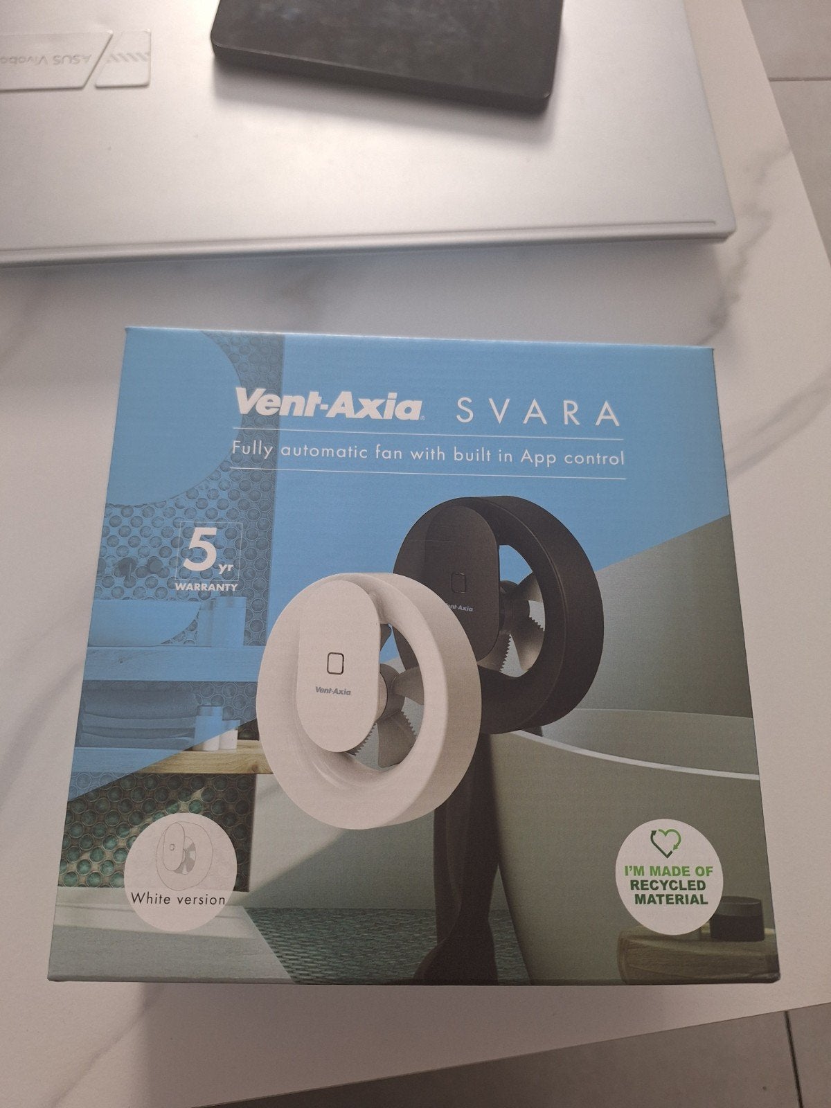 vent axia ventilator, Ophalen