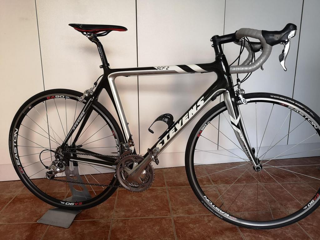 Vélo de route en carbone Stevens, Vélos & Vélomoteurs, Autres marques, Comme neuf, Enlèvement, 53 à 57 cm