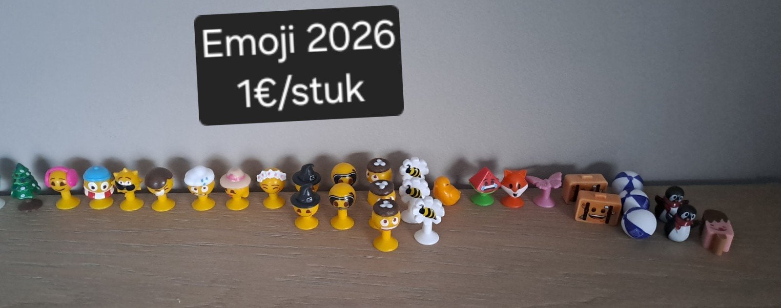 Emoji 2026, Verzamelen, Aldi, Ophalen of Verzenden