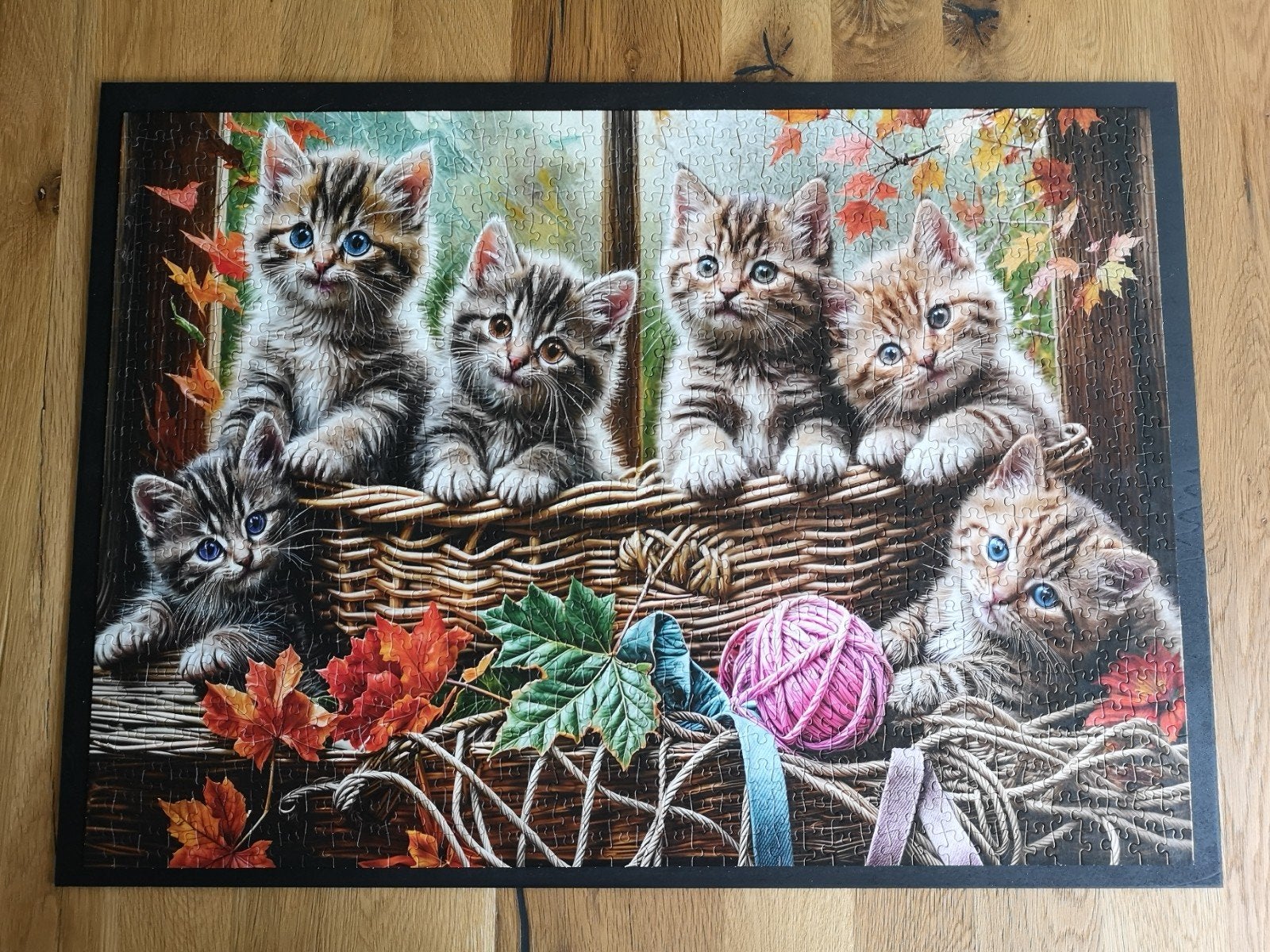 puzzel poezen, Ophalen