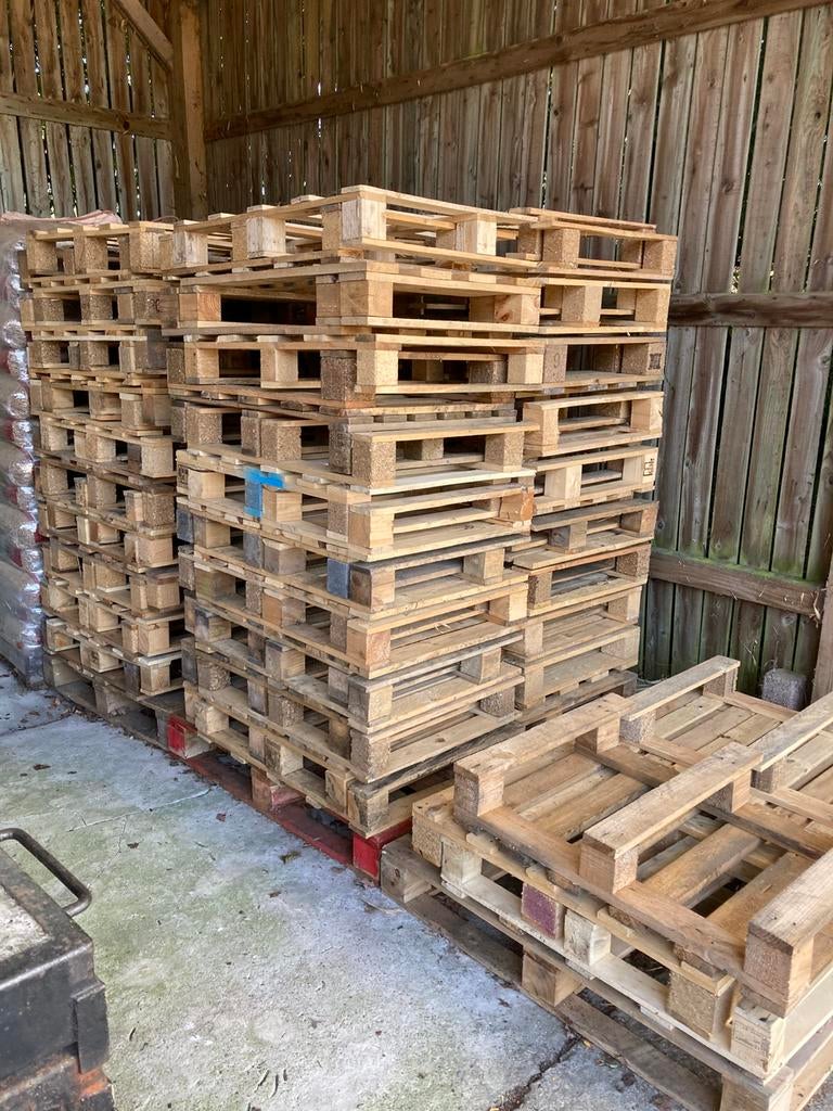 Palletten. 60 x 80, Ophalen, Zo goed als nieuw