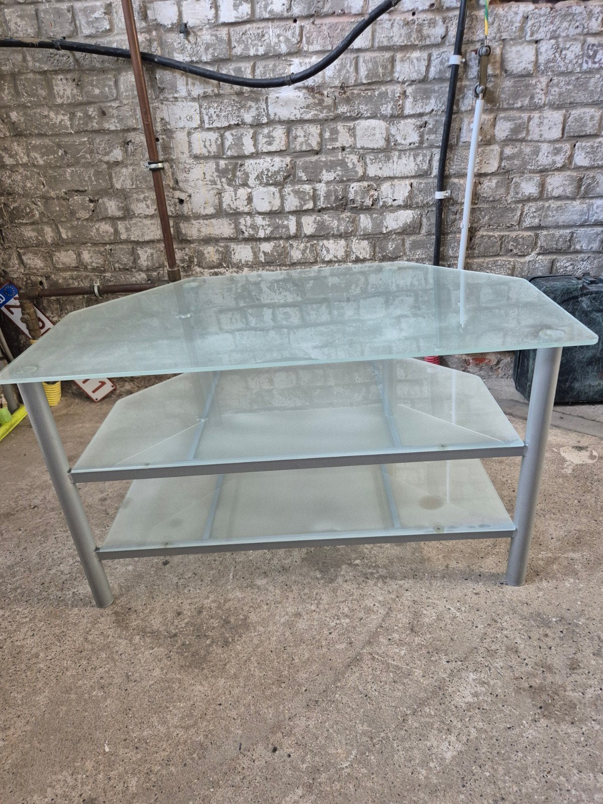 meuble de télévision/table en verre, Enlèvement