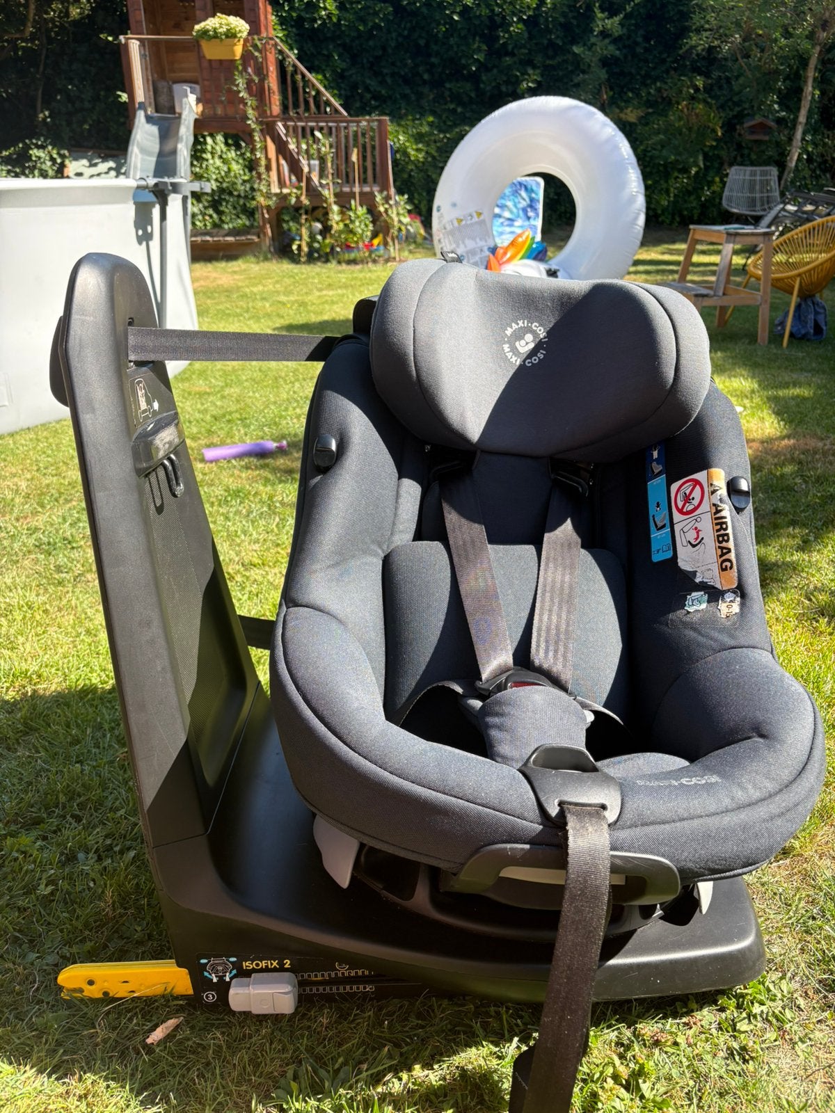 Maxi-cosi Isofix 2, Ophalen, Gebruikt, Verstelbare rugleuning, Isofix