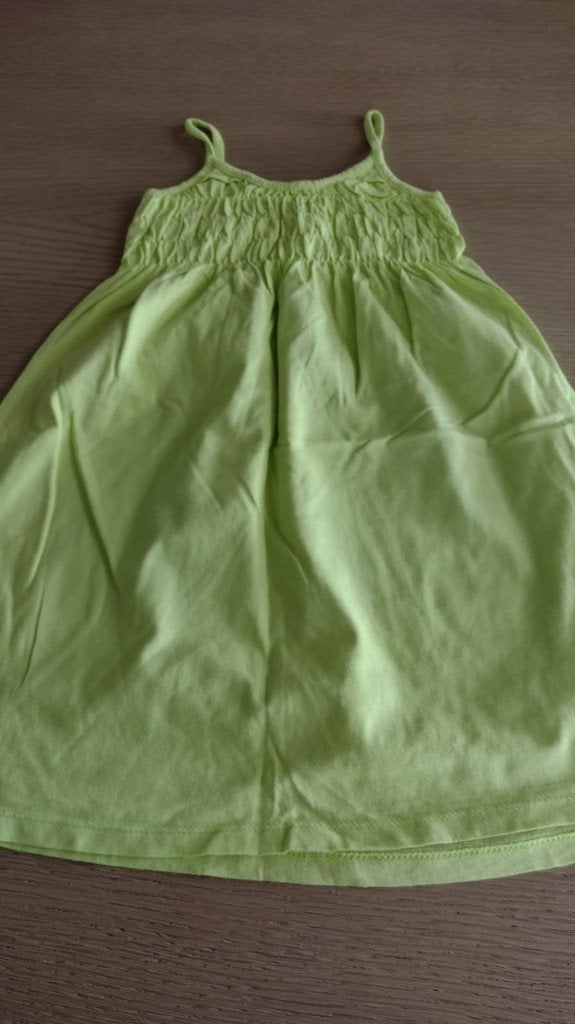 NIEUW groen en blauw zomerkleedje maat 110, Kinderen en Baby's, Kinderkleding | Maat 110, Ophalen of Verzenden, Nieuw, Meisje