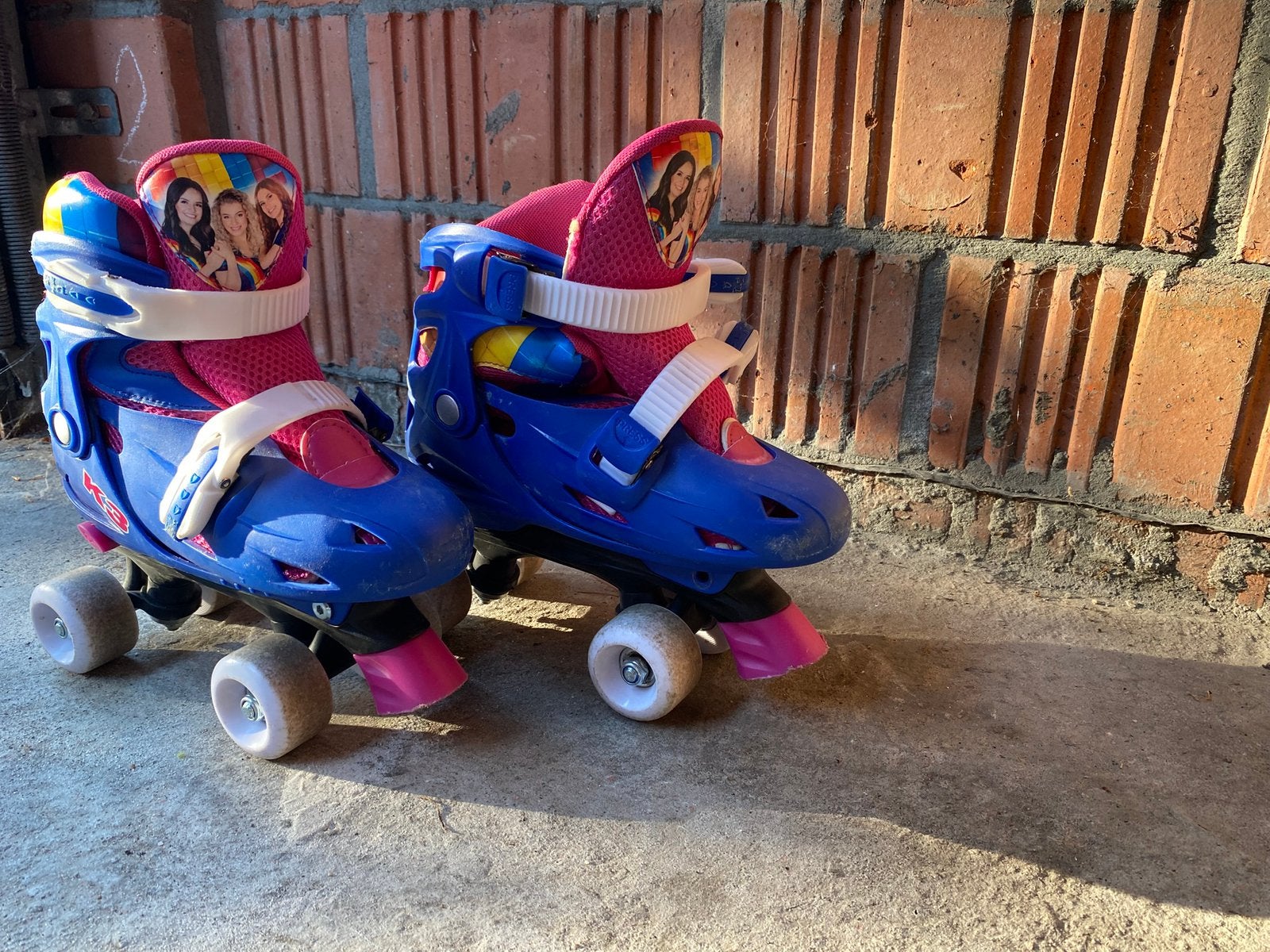 Rolschaatsen van K3 34-37, Kinderen en Baby's, Ophalen, Verstelbaar, Zo goed als nieuw