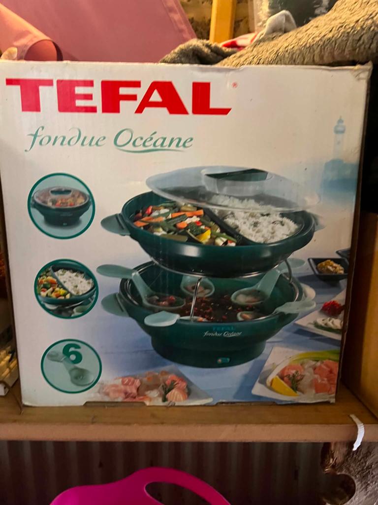 Tefal fondue oceane, Elektronische apparatuur, Gourmetstellen, Ophalen of Verzenden