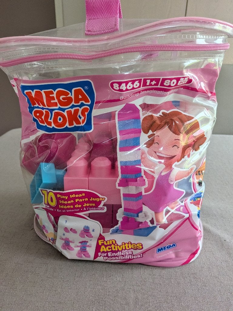 MEGA BLOKS  80stukken, Ophalen, Gebruikt, Jongen of Meisje