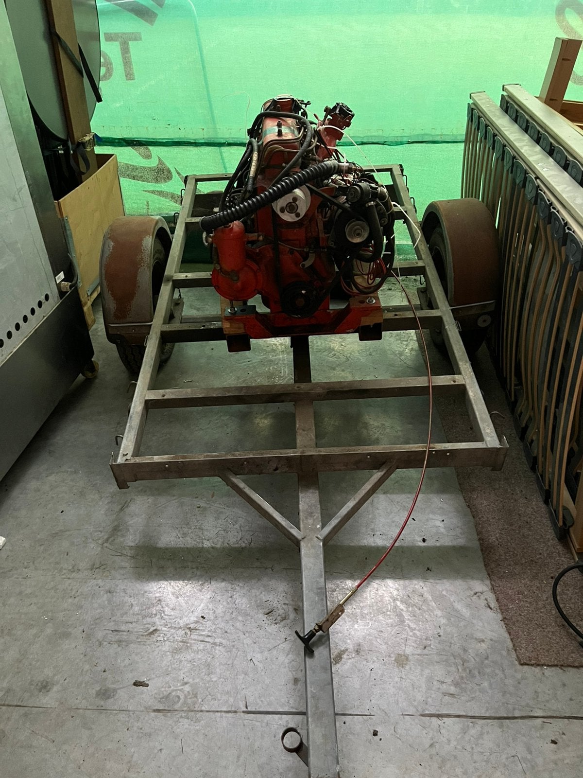 Moteur de bateau Mercedes OM636 avec boîte de vitesses, Enlèvement, Utilisé, Moteur et Technique, Bateau à moteur