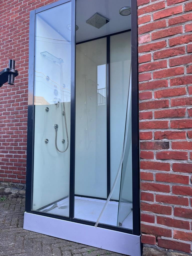 Douchecabine, Ophalen
