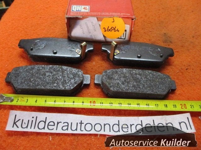 Remblokken achterzijde Mitsubishi Carisma Colt IV Lancer V, Auto-onderdelen, Remmen en Aandrijving, -, -, Nieuw, Ophalen of Verzenden
