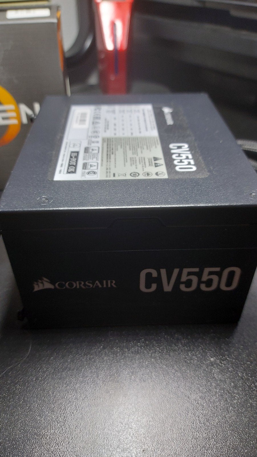 Alimentation PC Corsair CV550W, Informatique & Logiciels, Enlèvement, Comme neuf