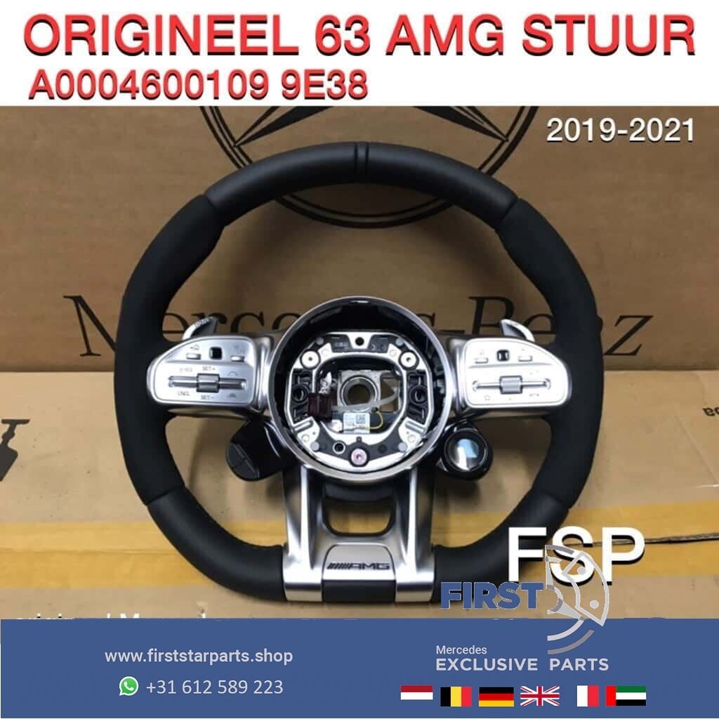 A0004600109 9E38 2020 AMG GT STUUR Mercedes A C CLA CLS E G, Auto-onderdelen, Interieur en Bekleding, Gebruikt, -, Ophalen of Verzenden