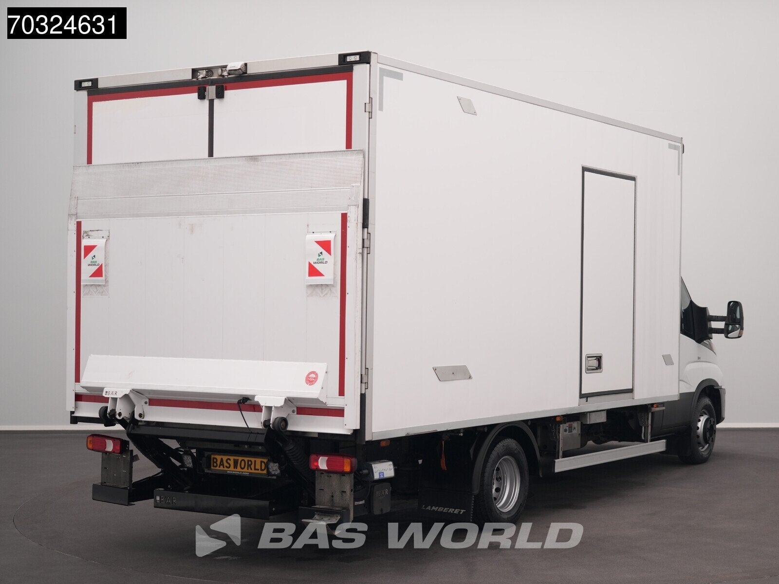 Iveco Daily 72C21 3.0L Automaat Lamberet Laadklep Koelwagen, Auto's, Bestelwagens en Lichte vracht, Stof, Gebruikt, Euro 6, 4 cilinders