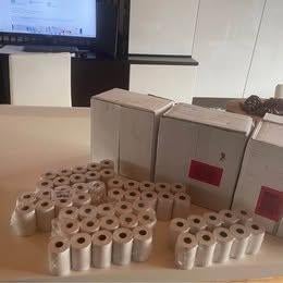 210 rolletjes voor bancontact, Zakelijke goederen, Ophalen of Verzenden