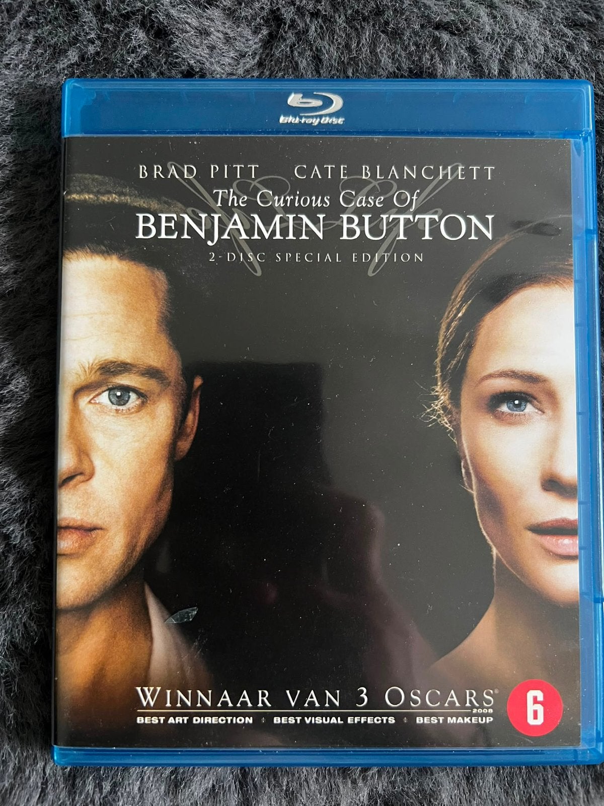 The curious case of Benjamin Button (blu-ray), Ophalen of Verzenden, Zo goed als nieuw, Blu-ray