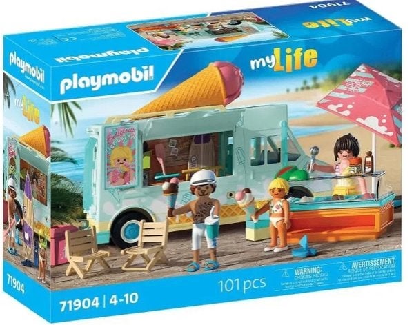 PLAYMOBIL My Life IJscowagen met surfshop nieuw, Verzenden, Nieuw, Complete set