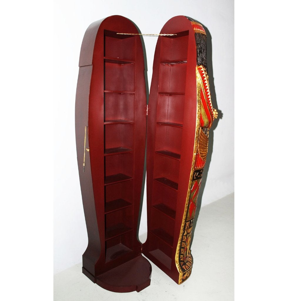 Egyptian Cabinet Sarcophagus beeld – Sarcofaag 192cm, Ophalen, Nieuw