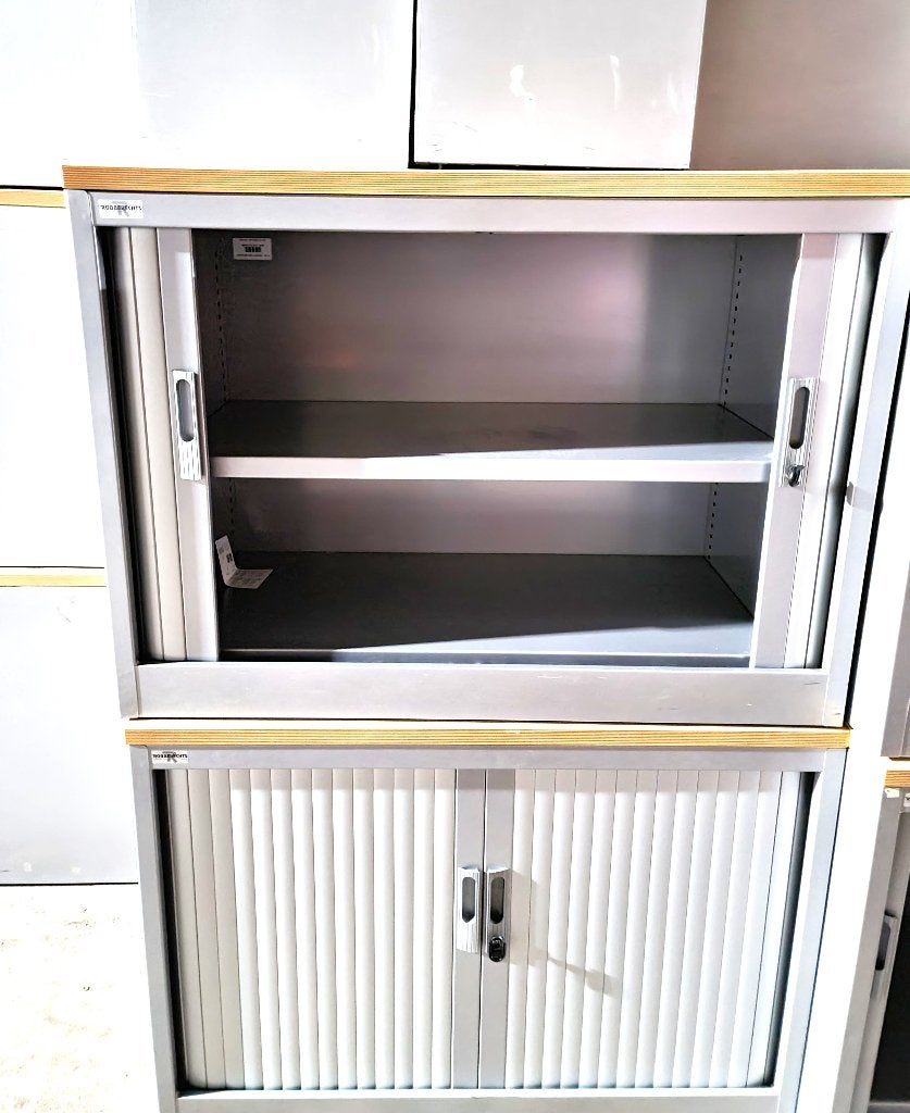 Professionele metalen gordijnkast 73x100x45, Ophalen of Verzenden, Zo goed als nieuw, Glas
