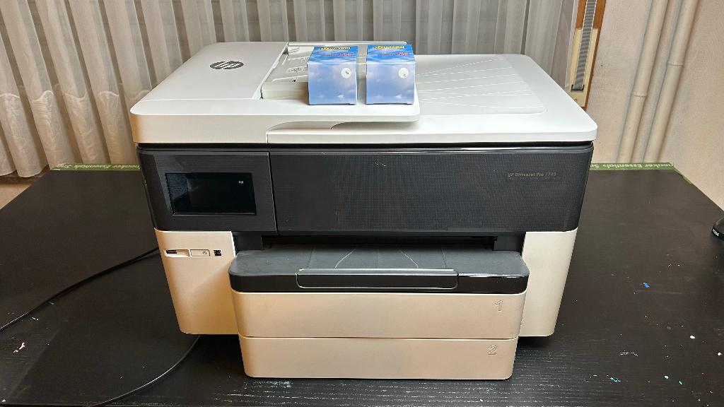 HP Officejet Pro 7740 printer, Ophalen, Gebruikt, Printer, Inkjetprinter