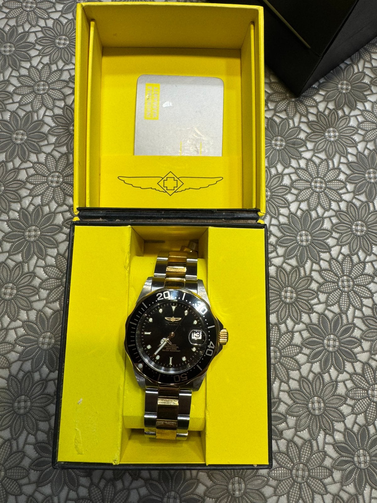 Heren horloge invicta, Ophalen, Zo goed als nieuw, Polshorloge