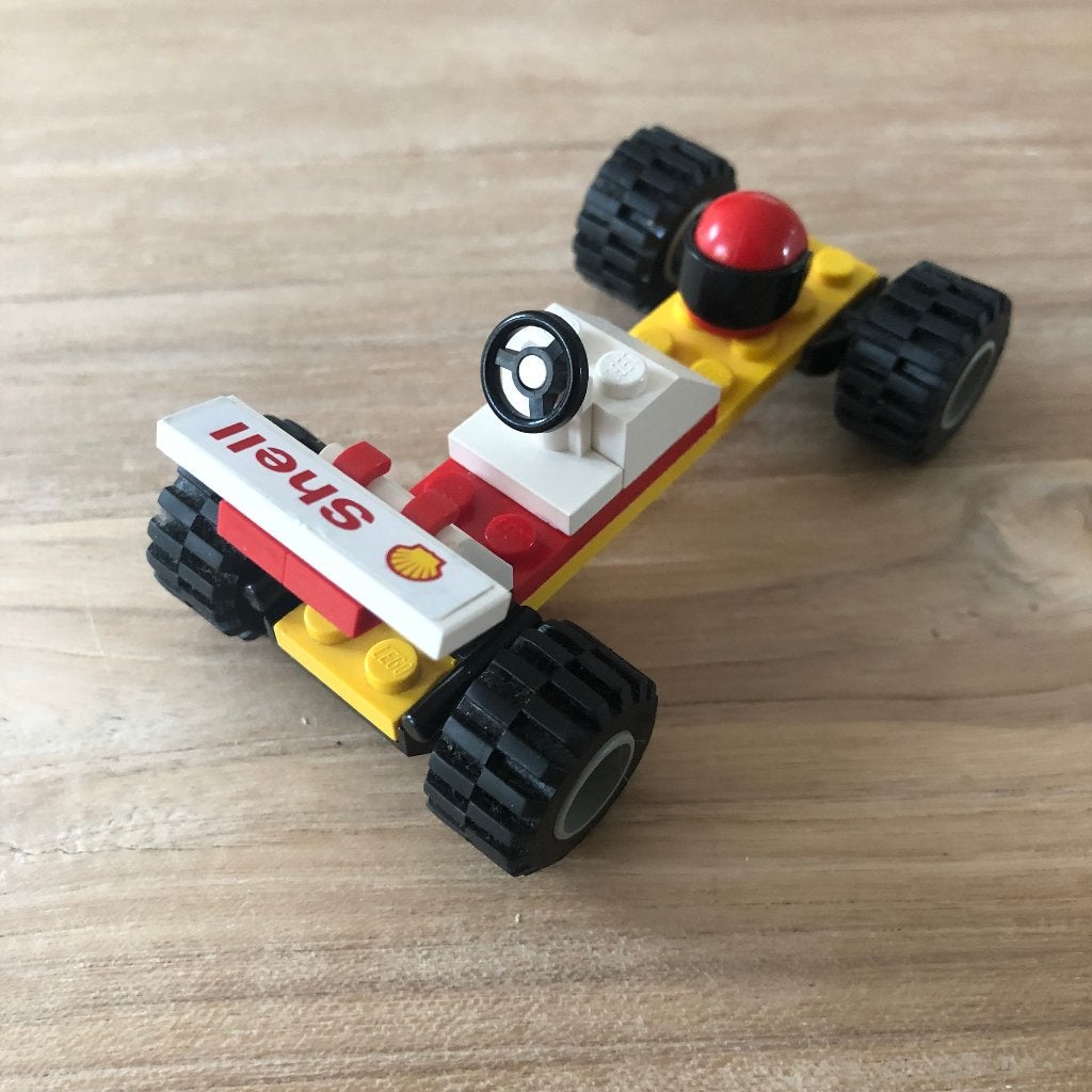 Lego Dragster + Patrouillewagen, Kinderen en Baby's, Speelgoed | Duplo en Lego, Ophalen, Gebruikt, Lego