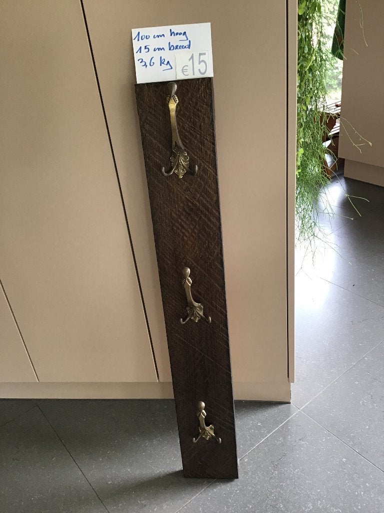 1 mooie kapstok in eik en meer andere..., Ophalen of Verzenden, Zo goed als nieuw