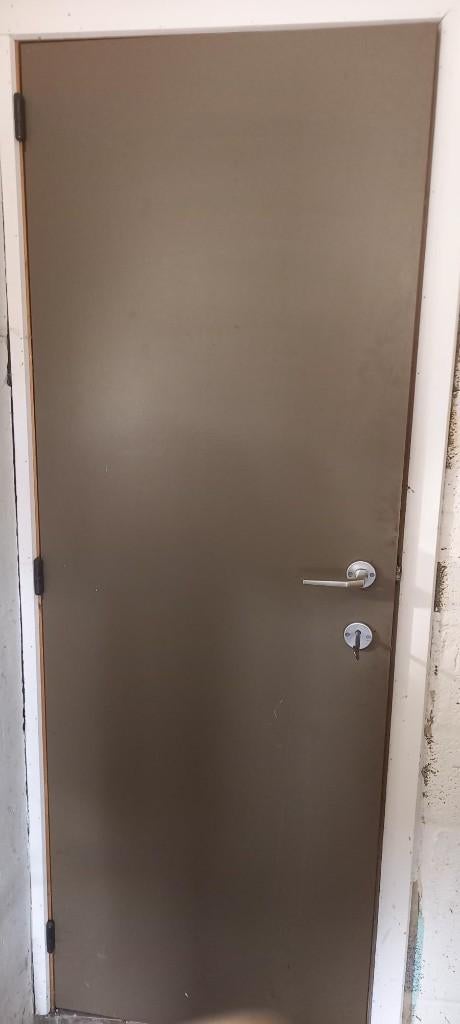 binnendeur, Doe-het-zelf en Bouw, Deuren en Vliegenramen, Ophalen, Gebruikt, Minder dan 80 cm, Binnendeur