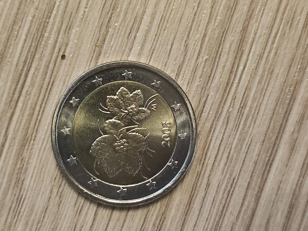 Pièce rare de 2 euros, Monnaie en vrac, Argent, Enlèvement, 2 euros