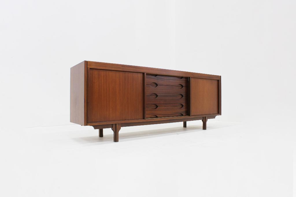 Vintage Mid century sideboard dressoir 1960s, Ophalen of Verzenden