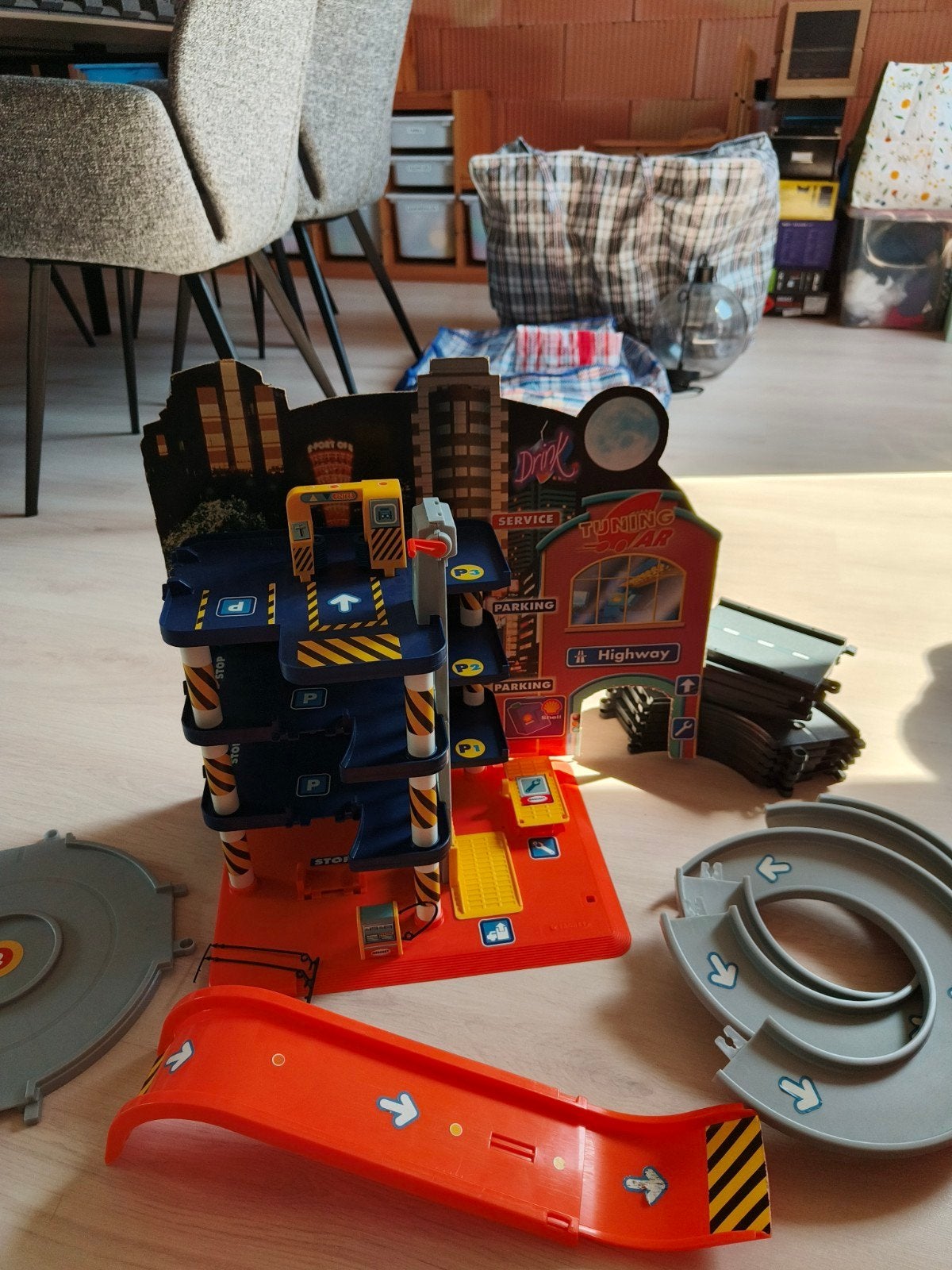 Autogarage, Ophalen, Gebruikt