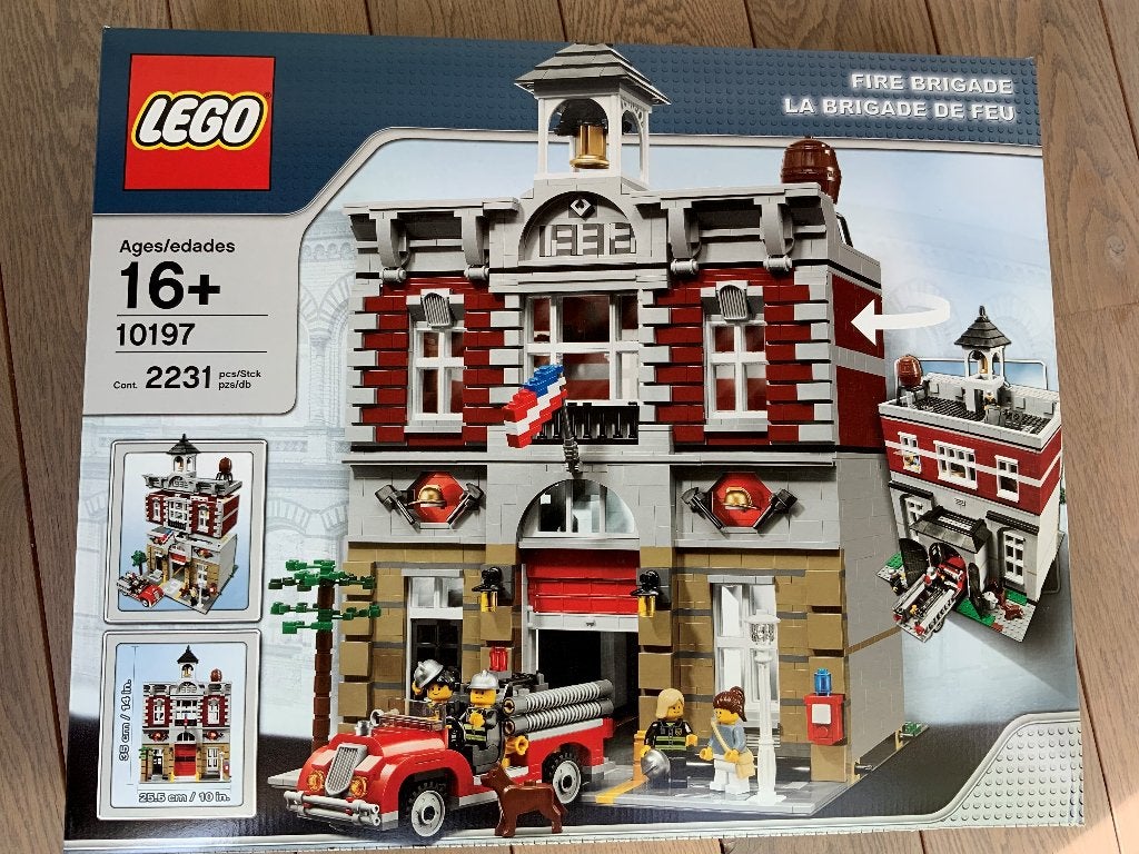 LEGO 10197 Brandweer - nieuw, Lego, Nieuw, Ophalen of Verzenden, Ongeopend/sealed