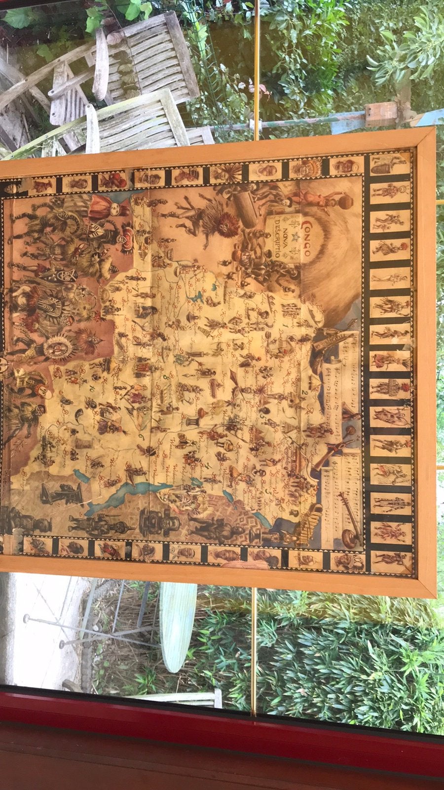Affiche ancienne Congo 80 par 110, Enlèvement